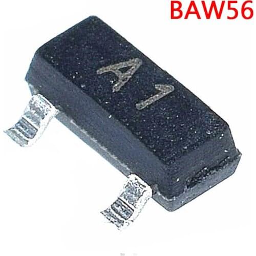 100pcs BAW56 SOT-23 A1 A1t SOT23 New Original