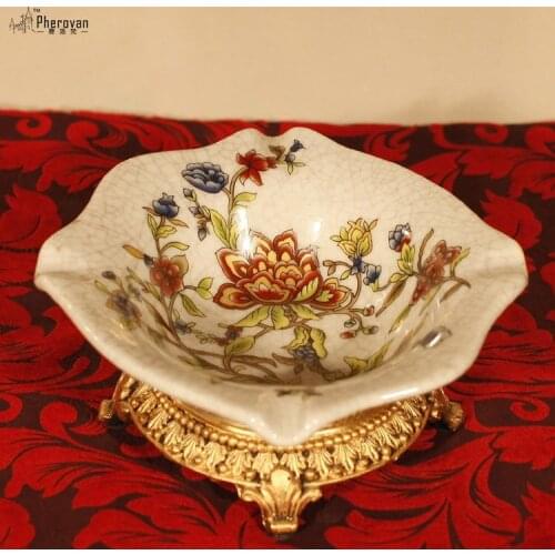 European style retro fashion personality ashtray large ceramic ashtray decor decoration ideas