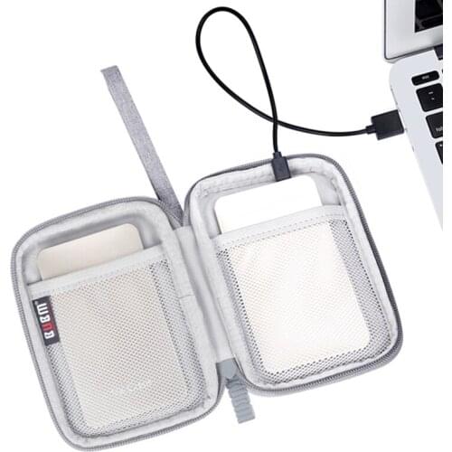 Travel protection power bag, external hard drive storage bag for charger hard drive data cable storage bag