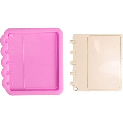 1 Set Pencil+Notebook Epoxy Resin Mold Pen+Notepad Silicone Mould DIY Crafts Jewelry Decorations Ornaments Casting Tools