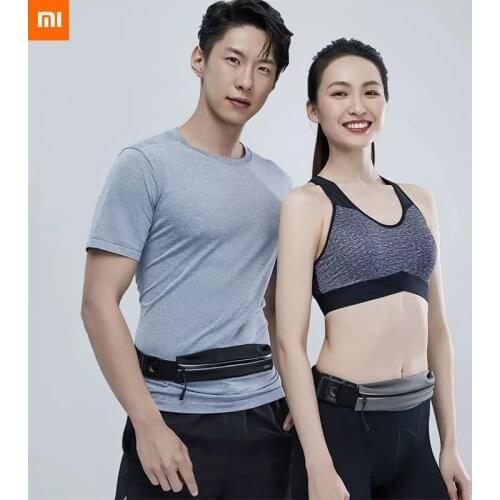 Hot Sell Xiaomi UREVO Sport Waist Bag Pack Fashion Phone Waist Bag Running For Women Men Kids Reflective Waterroof Wallet