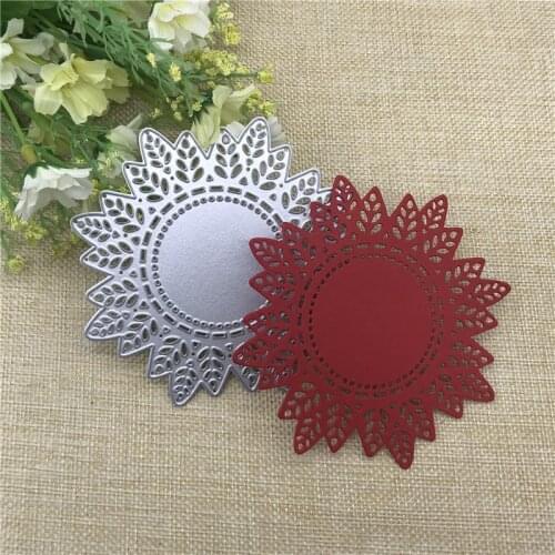 Leaf frame lace Metal Cutting Dies For DIY Scrapbooking Album Embossing Paper Cards Decorative Crafts
