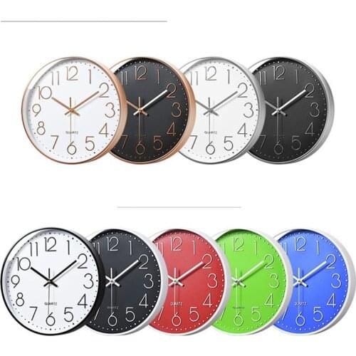 Nordic 3D Wall Clock Modern Design Minimalist Plastic Glass Slient Mechanism Watches Living Room Home Decoration Bedroom Simple