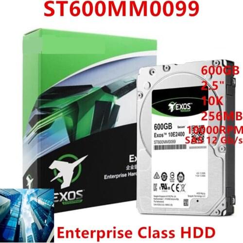New Original HDD For Seagate Exos 600GB 2.5" 10K SAS 12 Gb/s 256MB 10000RPM For Internal HDD For Enterprise HDD For ST600MM0099