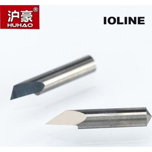 HUHAO 5PC/lot Ioline Plotter Cutter 30/45/60 Degree Tungsten blades Cutting Plotter Vinyl Cutter Knife for IOLINE cutter Blade