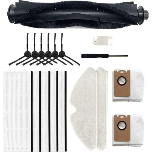 Roller Side Brush HEPA Mops Dust Bag for Proscenic M7 Pro Robot Vacuum Cleaner Replacement Parts