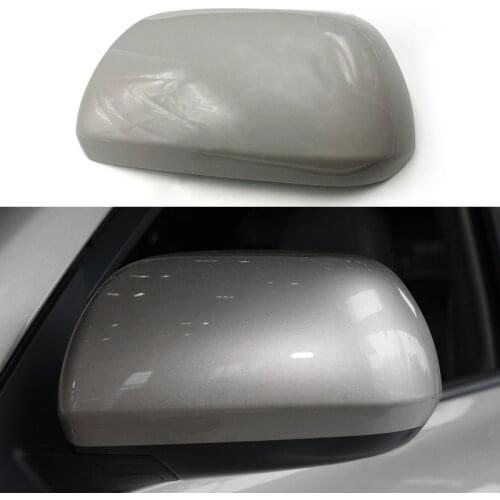 Silver ABS Left Car Exterior Side Wing Rearview Mirror Cover Cap Decor Fit for Toyota Highlander 2013 2012 2011 2010 2009 2008
