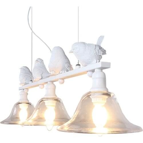 Modern Origami Crane Bird Pendant Light Nordic Style Creative Design Personality Lamp Hanging Hotel Hall Parlor Bedroom Bar