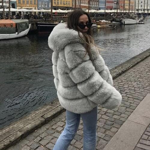 Warm Winter Women Clothing Faux Fur Coat Women Faux Leather Plus Size Clothing for Women 4XL Winter Coats fur coats and jackets