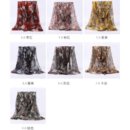 120pcs/lot Cashew Flowers Sunsreen Scarf Floral Large Scarf Winter Warm Paisley flower Scarves Pashmina Shawl