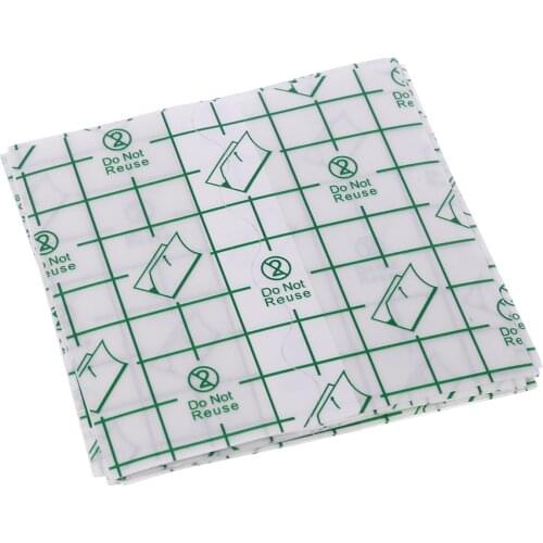 2020 New 20Pcs/Lot 8x8cm Waterproof Tape Plaster Fixation Tape Breathable Antiallergic