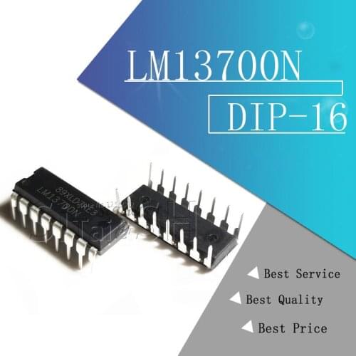 5PCS LM13700N DIP16 LM13700 DIP 13700N DIP