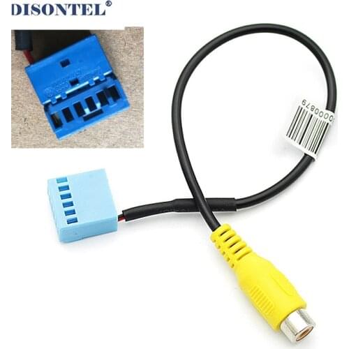 5PCS/Lot MIB RCD330 RCD330G Radio Rear View Camera RVC Cable Adapter For Volkswagen Golf Jetta 5 6 MK5 MK6 Passat B6 Touran
