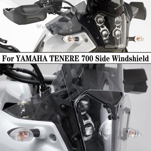 Motorcycle Accessories Extended Windshield Side Windshield Upper Deflector For YAMAHA TENERE 700 T7 T700 Tenere 700 2019-2020