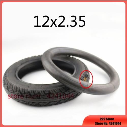 Free shipping 12x2.35 tyre & inner tube fits gas and electric scooters e-Bike Mini crosser Mini dirt bike 12'' tire
