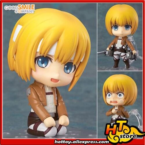 100% Original Good Smile Company No.435 Action Figure - Armin Arlert