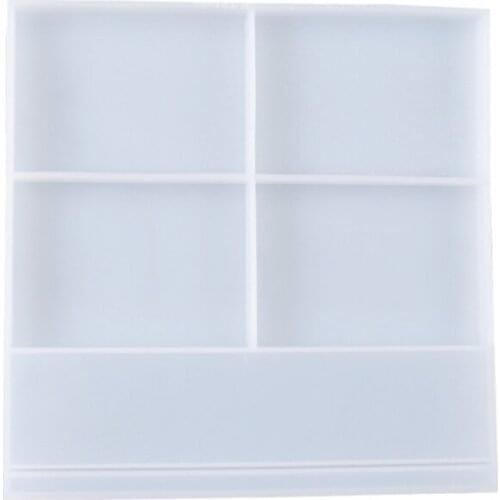 Square Photo Frame Silicone Mould DIY Crafts Decorative Crystal Epoxy Resin Mold A5KE
