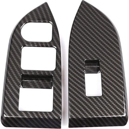 Car Door Glass Lift Switch Frame Decoration Sticker for Subaru BRZ Toyota 86 2012-2020