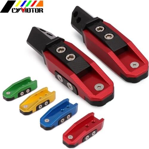 Pair Motorcycle Footrests Rear Foot Pegs Rests Pedals For HONDA CBR600RR CBR1000RR CBR 600 1000 RR 2003-2017