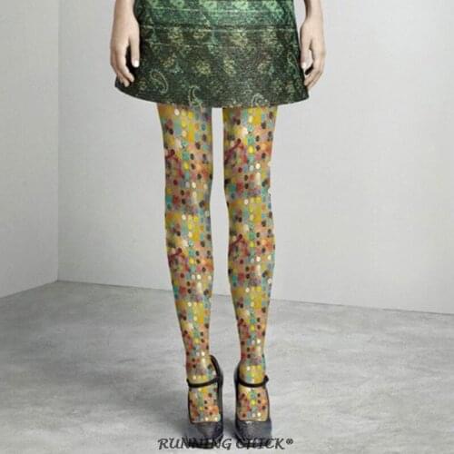 Polka Dot Printing Pantyhose Autumn And Winter Women Stockings