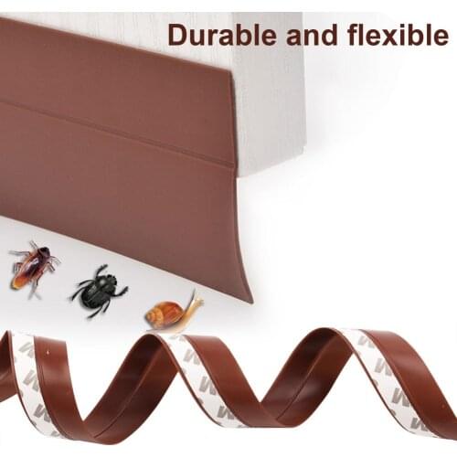 Self Adhesive Seal Strip Door Window Draught Noise Dustproof Weatherstrip Door Bottom Sealing Strip For Home Window Sealing Tape
