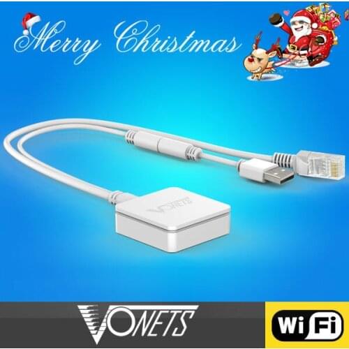 VONETS Wifi Router 2.4G 300Mbps WiFi Extender Signal Portable Repeater Ethernet Adapter Cable RJ45 Client for Camera VAR11N-300