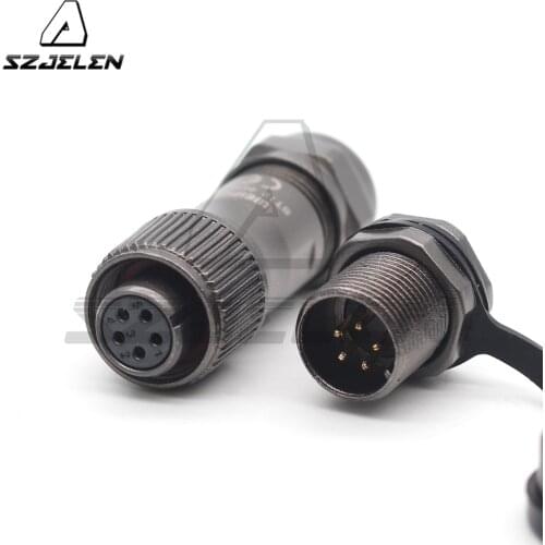 WEIPU ST12 series 5 pin Wire Connector Automotive Front-nut Waterproof Connector Female Plug Male Socket IP67