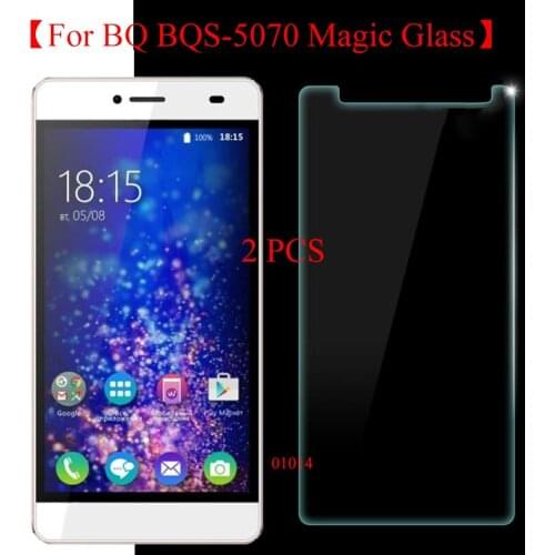 2PCS BQ Mobile BQS 5070 Magic Tempered Glass 9H High Quality Protective Film Explosion-proof Screen Protector For BQS-5070