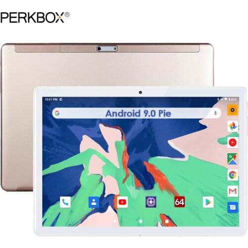 10 inch tablet Android 9 Tempered Glass 10 inch 1280*800 IPS HD Wifi Bluetooth Dual SIM Cards Phone Media Pad for kids Gift