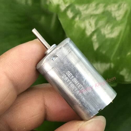 18mm Square DC Motor DC 12V~24V 3150rpm-6400rpm 6 pole rotor Low speed Silent electric Motor