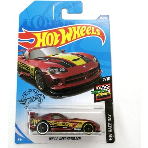 2020-50 Hot Wheels 1:64 Car DODGE VIPER SRT10 ACR Metal Diecast Model Car Kids Toys Gift
