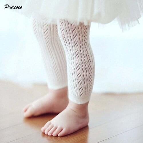 2020 Princess Toddler Infant Baby Girls Tight Knitting Pantyhose Kids Girl Baby hosiery white baby Tights 0-2T