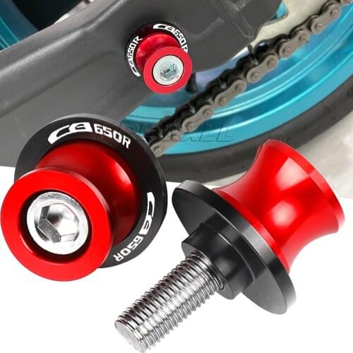 8MM For Honda CB 650R CBR 650R CB650R CBR650R 2018-2020 2021 2019 Motorcycle Accessories CNC Swingarm Spools Slider Stand Screws