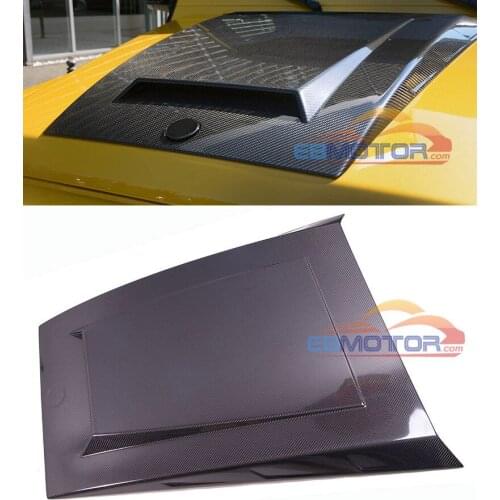 B style REAL CARBON FIBER HOOD SCOOP HOOD VENT Hood Attachment FOR BENZ G CLASS W463 G63 G65 G500 G55 2012UP M133