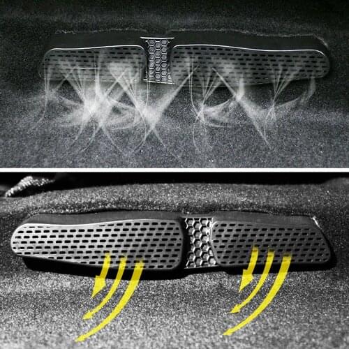 For Volkswagen T-Roc 2017-2021 Under Seat AC Heat Floor Air Conditioner Duct Vent Outlet Grille Cover Trim