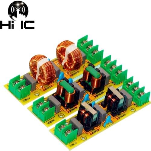 Two-stage Hybrid EMI 2A 4A 15A High Frequency Power Filter Power Supply Assembled Board EMI Power Filter Socket Module