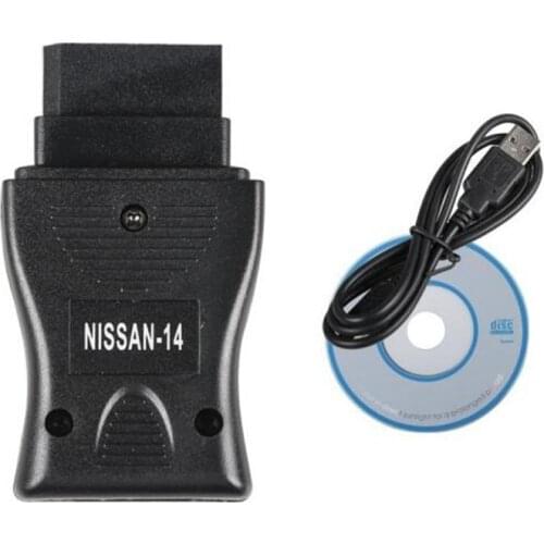 Hot Sale Consult USB For nissan 14 Pin Car Fault Detector High Sensitivity Car Diagnostic Tool Reparing Tester