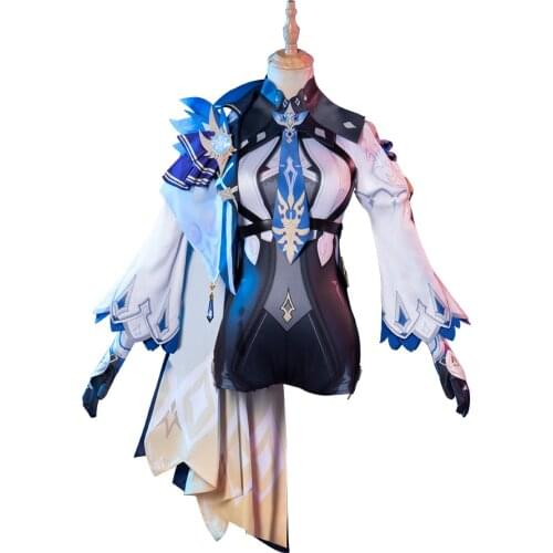 Genshin Impact Eula Cosplay Costume Knight Suit Halloween Outfit Full Set COSPLAYONSEN