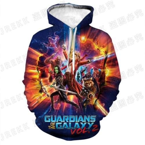 Guardians of the Galaxy 3D Print Hoodies Men Women Children Sweatshirts Fashion Long Sleeve Pullover Cool Tops Clothing