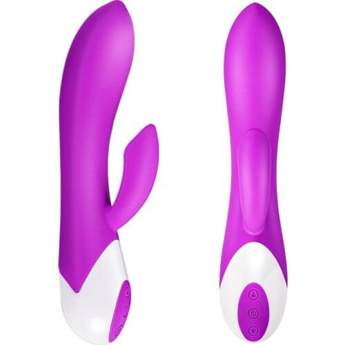 USB Charging Dual Vibration Massage Vibrator Powerful Dildo Vibrators For Women,G Spot Vibrator Adult Sex Products Sex Shop O3