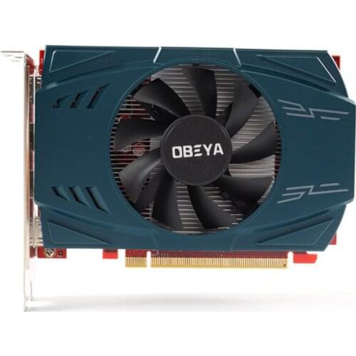 RX550 4H Multi-screen graphics card native 4HDMI computer stocks multi-screen monitoring professional 4K