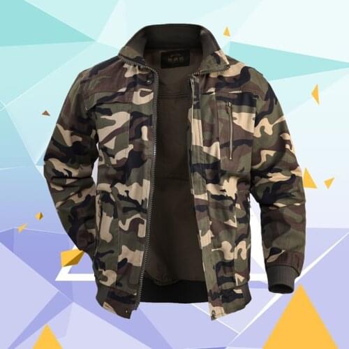 Mens Military Cotton Jacket Cargo Tactical Camouflage Multicam Combat Uniforms Bomber Soft US Army Outdoor Workwear Airsofts