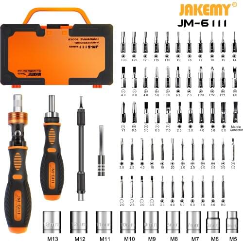 Mobile phone repair kit Screwdriver box Chrome vanadium alloy steel tools 69 in 1 Repair tool box Computer maintenance tools