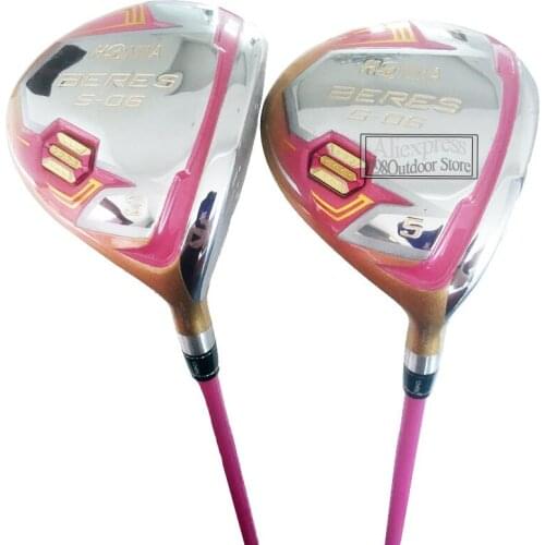 New Women 4 Star Golf Clubs HONMA S-06 Fairway Woods 11.5 loft L Flex Graphite shaft Golf wood and headcover Free shipping