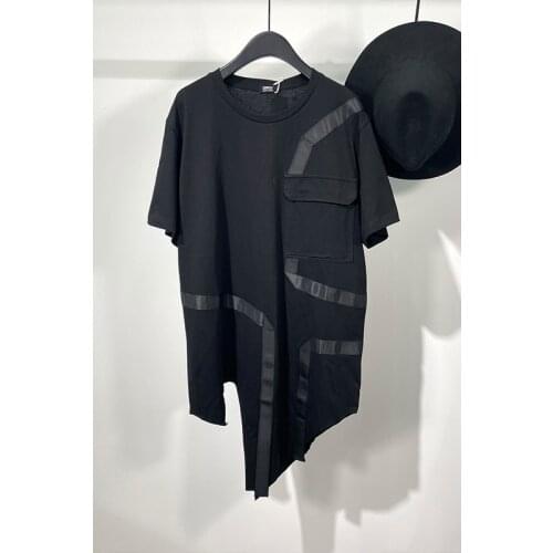 Owen seak Men T Shirt 100% Cotton Gothic Mens Clothing Hip Hop Tops Tees Summer Solid Sweetwear T Shirt