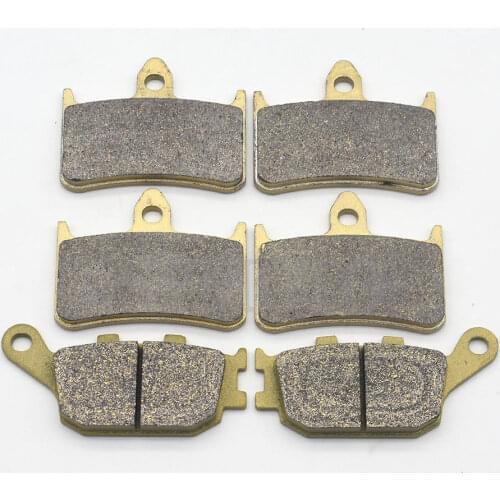 Front and Rear Brake Pad For Honda CB900 F2/F3/F4/F5/F6/F7 Hornet CB 900 2002-2007 CBR900RR CBR 900 RR Fireblade 893cc 1992-1997