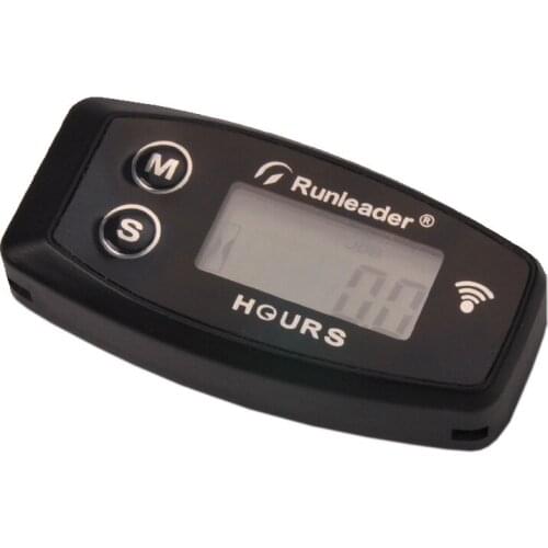 Resettable Vibration wireless hour meter TOT JOB JOB1 for motorbike Pit bike ATV boat lawn mower jet ski chainsaw boat RL-HM015B