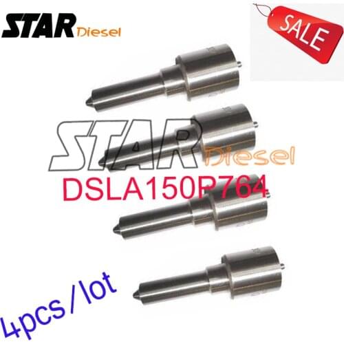 Star Diesel Auto Spare Parts Sprayer 4 Pieces / Set DSLA150P764 (0433175176) Common Rail Injector Nozzle DSLA 150P 764