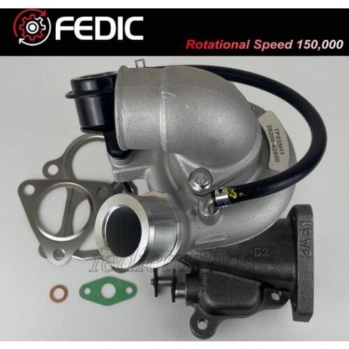 Turbocharger GT1749S 49135-04350 28200-42800 Turbine full turbo for Hyundai Grand Starex 1.5L 110HP Water cooled