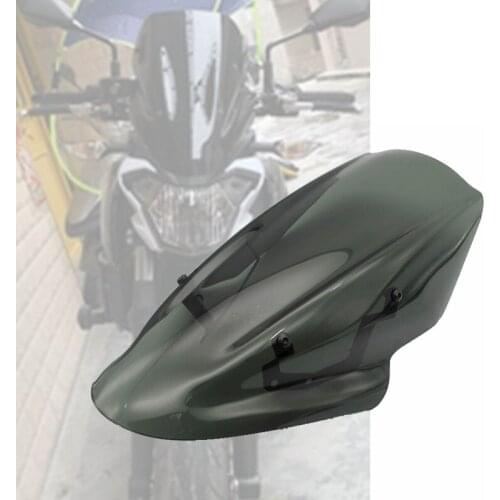 For Kawasaki Z650 2017 Z 650 Windscreen Windshield Wind Screen Headlight Cover For Kawasaki Z650 2017 Motorcycle Smoke